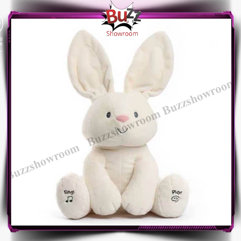 Boneka kelinci peek a boo, rabbit peek ka boo, cilukba, singing