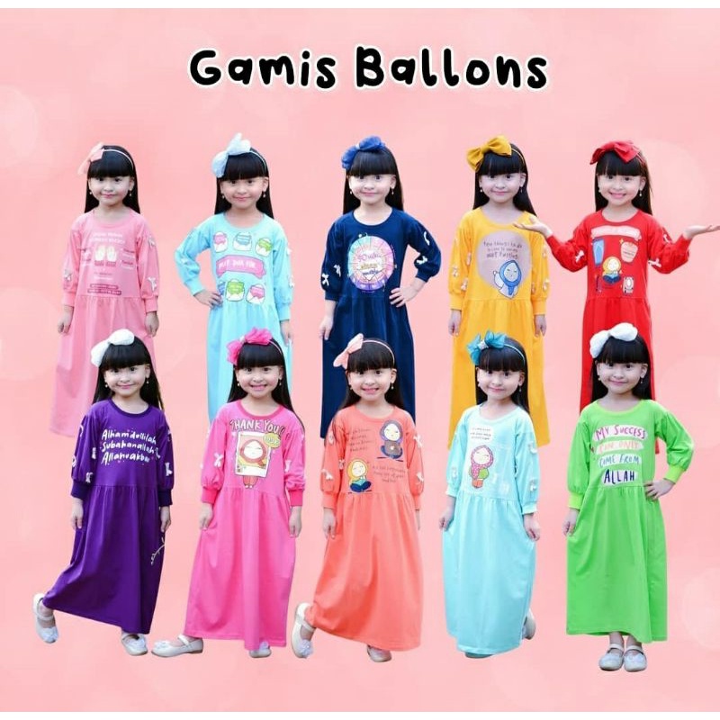 Kisty Gamis ballon Shalu