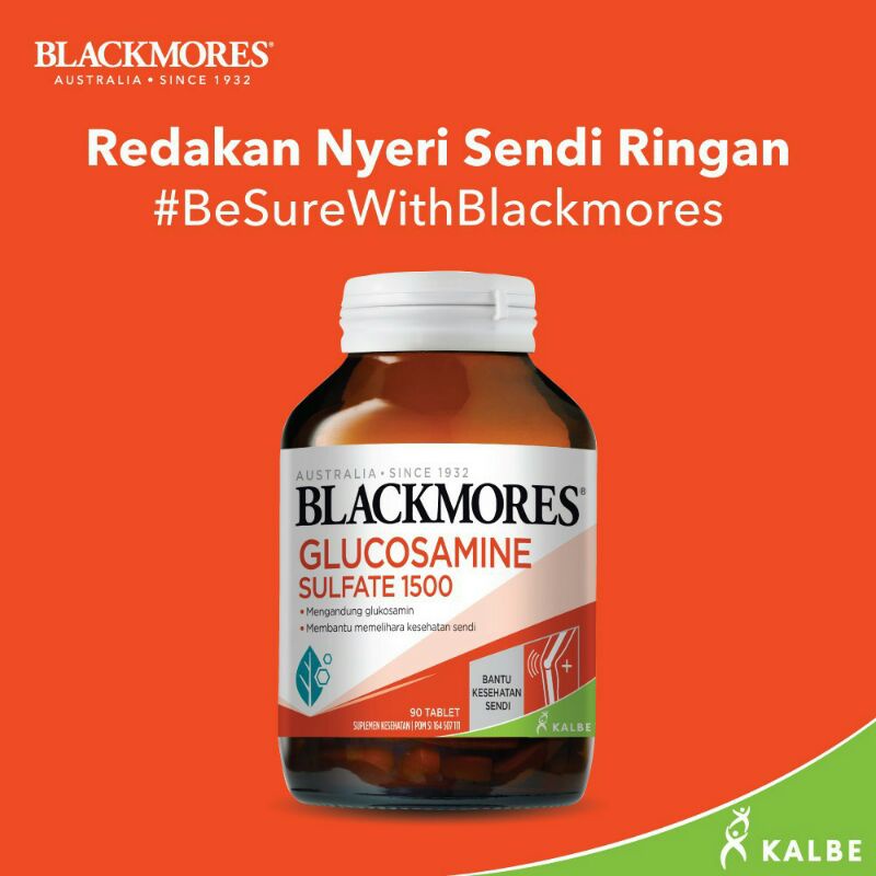 Blackmores Glucosamine Sulfate 1500 90 Tab