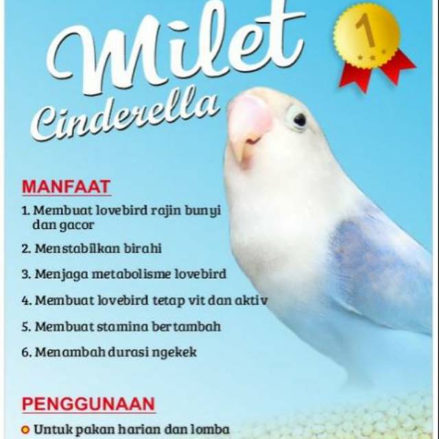 Milet cinderella botol original