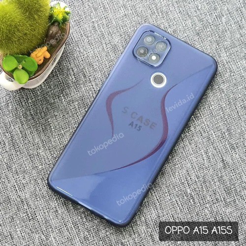 CASING HP OPPO A15 OPPO A15S SOFT CASE SILIKON S CASE TPU OPPO A15 A15S