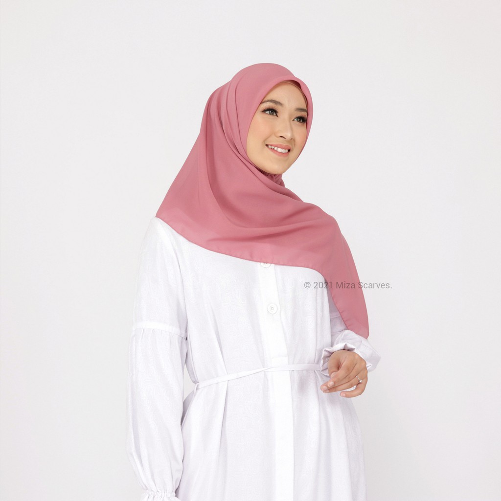 Hijab Segiempat Polycotton Scarf Premium Part 1 Hazel by MIZA-5