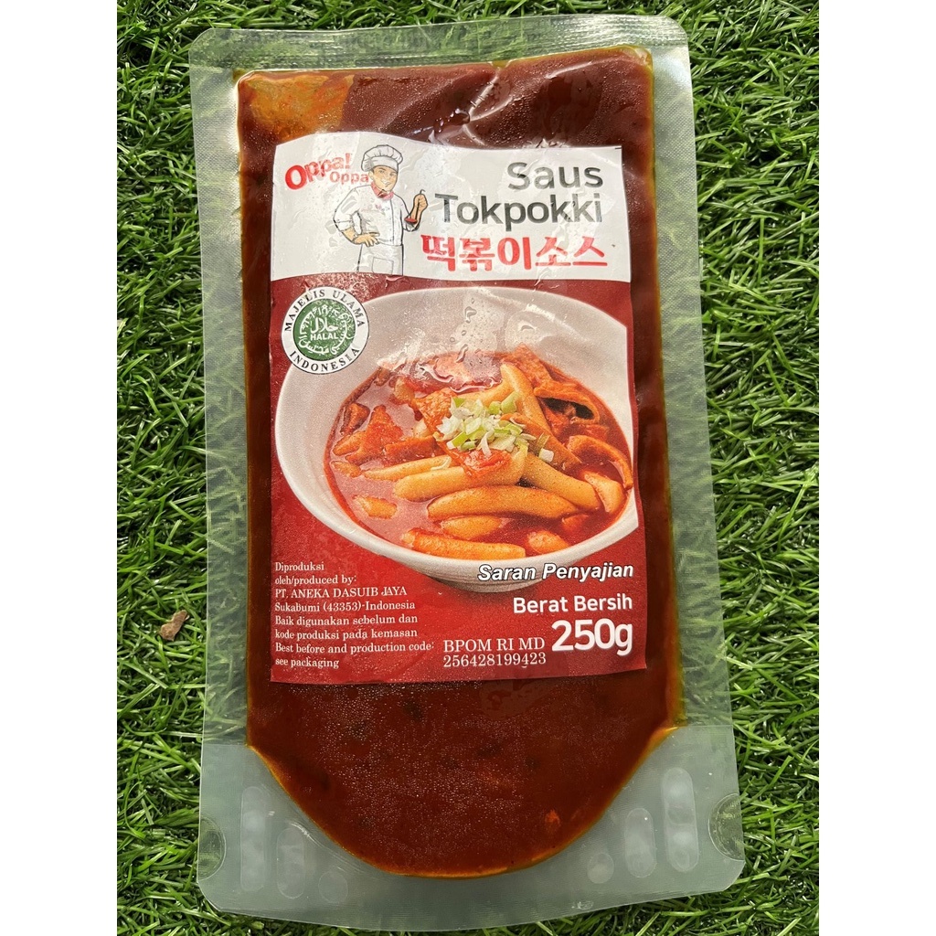 

Saus Tokpokki Oppa Korea 250 gram tokpokki sauce instan