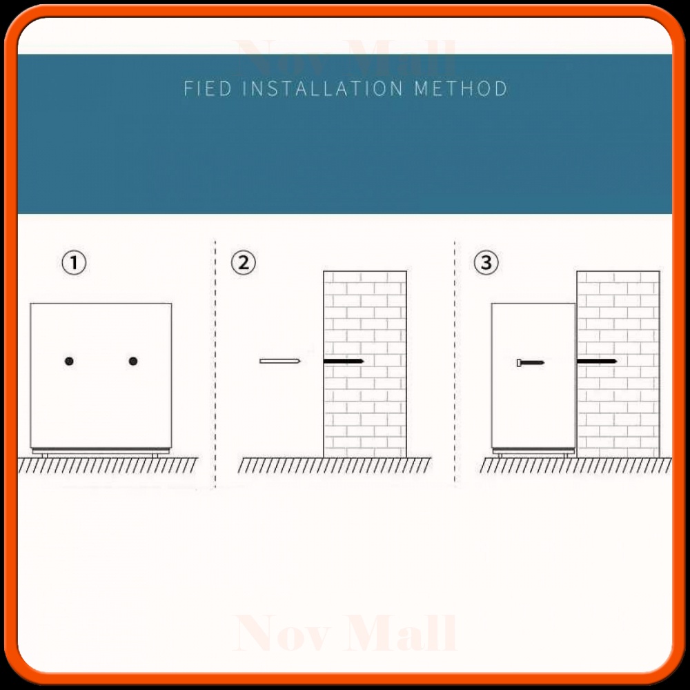 TaffGUARD Kotak Brankas Hotel Safety Box Password 31x20x20cm SF995