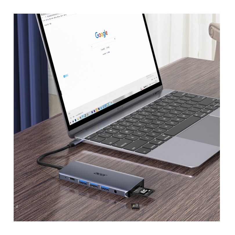 Docking Station Acer 10 in 1 Thunderbolt 3 Type C VGA HDMI PD Original