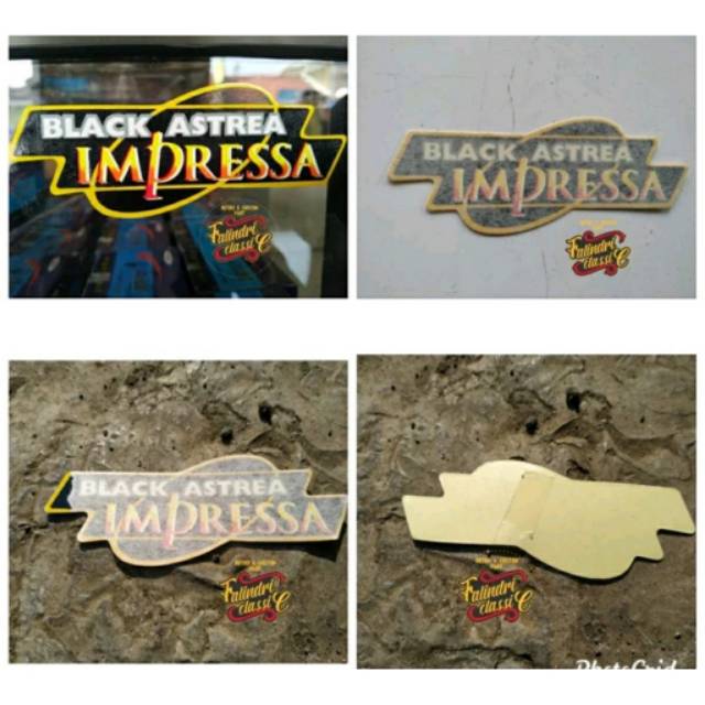 sticker sayap sticker legshield honda astrea grand honda astrea impressa impresa original