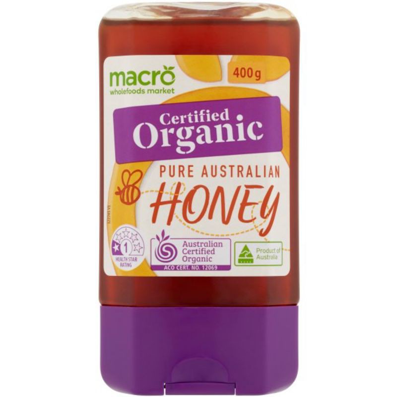 

Australian Product - Macro Organic Honey 400g