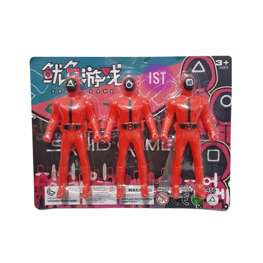 MWN Mainan Robot SQUID GAME 3 pcs HF000-10