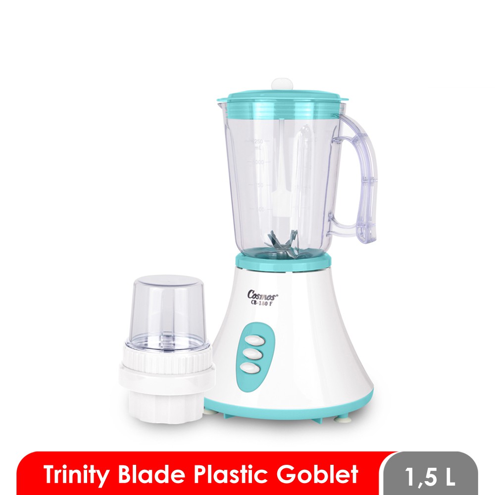 Cosmos Trinity Blender - Pelumat Bahan Makanan 1.5 L CB 180 F