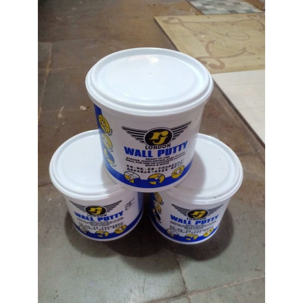 Wall Putty EXPORT 1KG dempul Tembok Bata GRC Asbes Kayu Gypsum(COD)