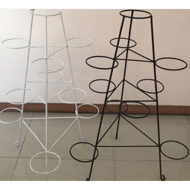 Standing rak pot bunga lobang 10 diameter 15cm