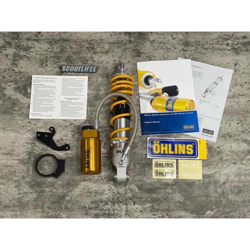 Shock Ohlins P701 Subtank Original Ohlins For Modern Vespa