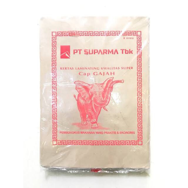 

Kertas Nasi Nasi Gajah Merah Besar - GOSEND ONLY!!!