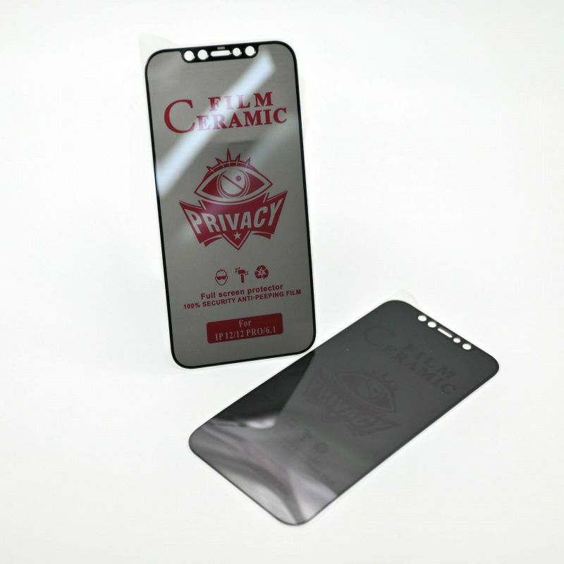 Anti Spy Ceramic Matte Spy Iphone 6/6+/6s/6s+/7/8/7+/8+/X/Xr/Xs/Xs Max/11/11pro/11 pro max/12pro/12 Pro max anti gores spy IP 13/IP 13 PRO /IP 13 PROMAX /IP 13 MINI/14/14 plus/14 pro/14 promax/15/Plus/Pro Max