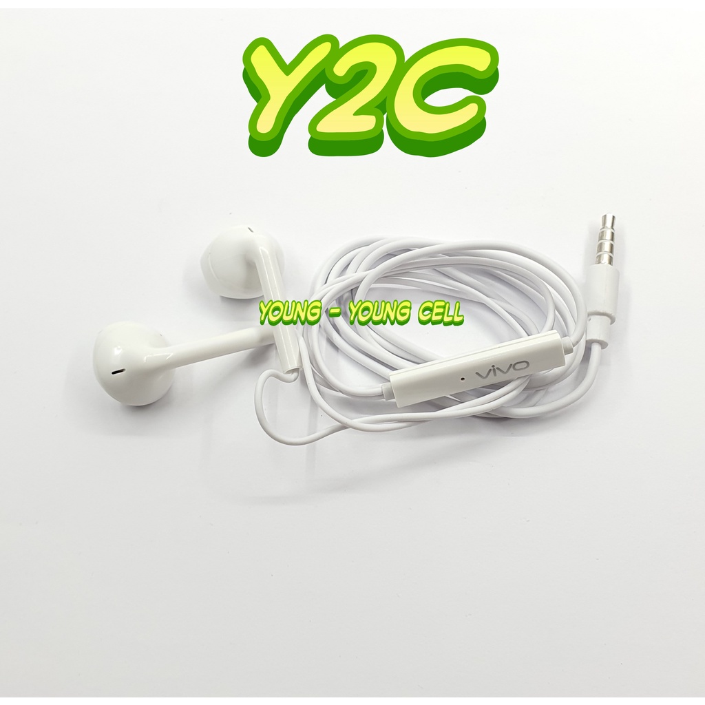 HANDSFREE EARPHONE VIVO XE680 + MIC ORIGINAL OEM