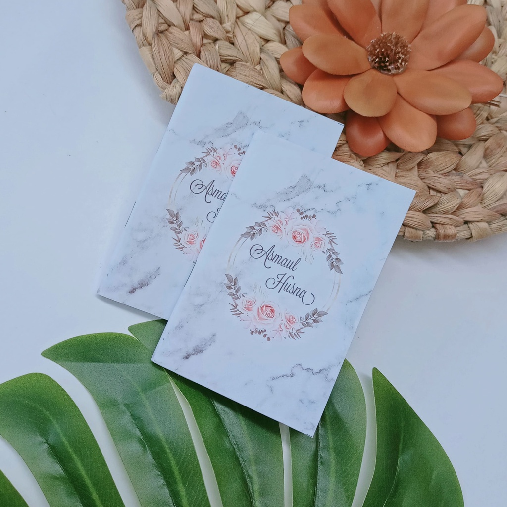 Buku Asmaul Husna Custom 99 - Asmaul Husna Anak