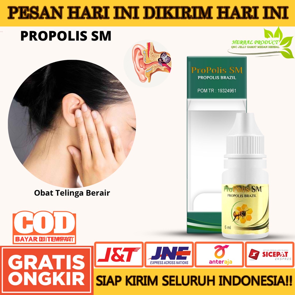 Jual Obat Telinga Berair Berdengung Bernanah Berdarah Gendang