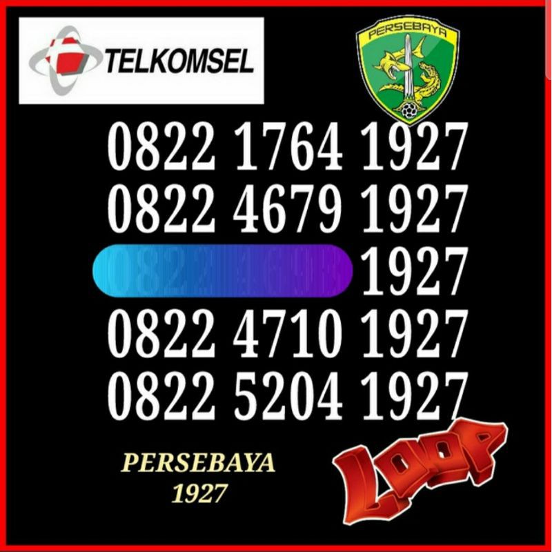Nomor cantik perdana telkomsel kartu as 1927 persebaya pilihan