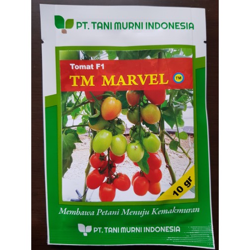 Bibit Tomat TM Marvel Tomat F1 Tani Murni Indonesia - 10 Grm