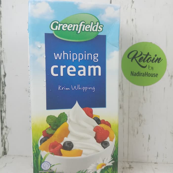 Whipping Cream Greenfields Cocok Untuk Keto Grab Gosend Only Shopee Indonesia