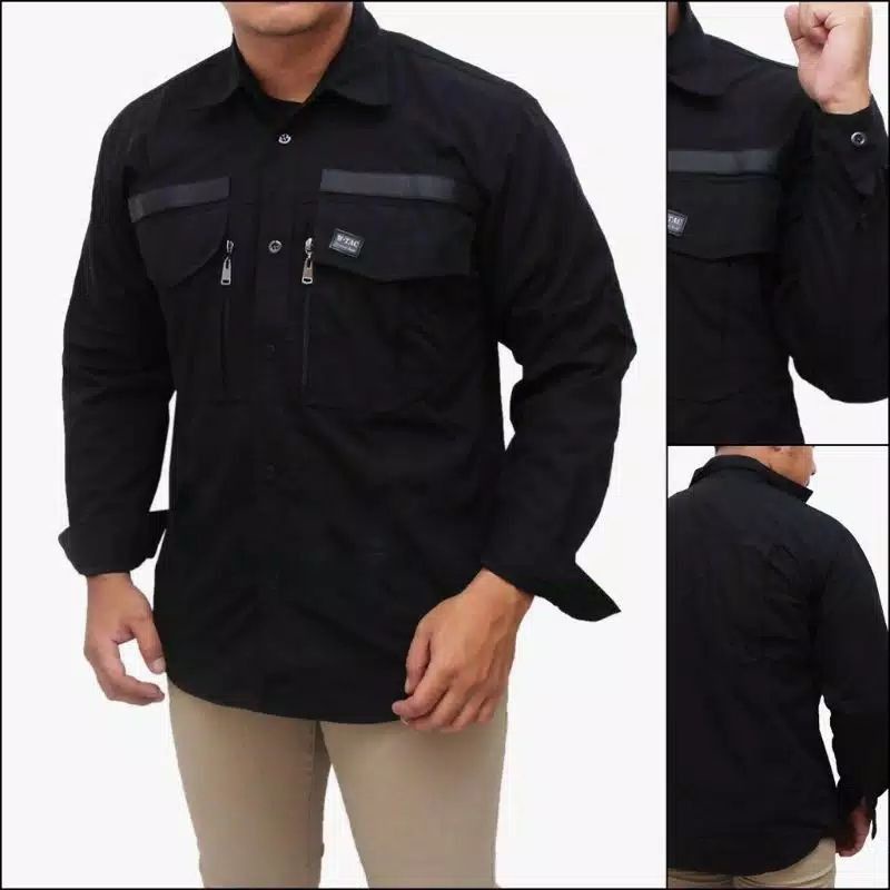 BAJU TACTICAL W TAC LAPANGAN KERJA OUTDOR LENGAN PANJANG