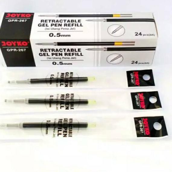 

Model Baru * Isi Ulang Refill Pulpen Gel JOYKO CETEK GPR-267 (24 pc) kr2.