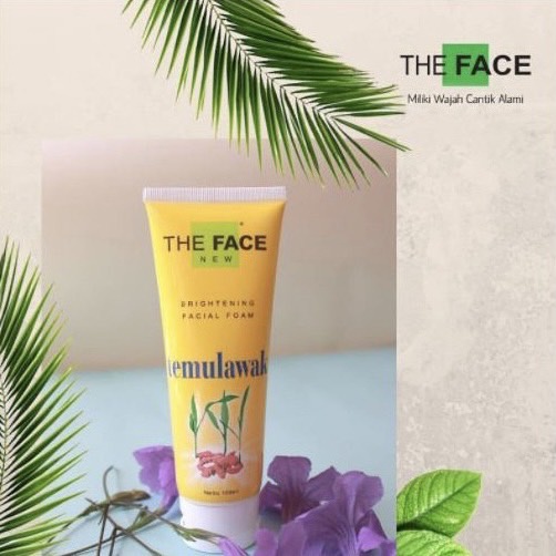 THE FACE Temulawak Brightening Facial Foam/Sabun Wajah 100 ml