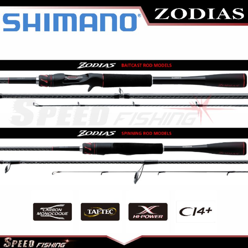 Joran Pancing Shimano Zodias Model 2020 Spinning Baitcasting
