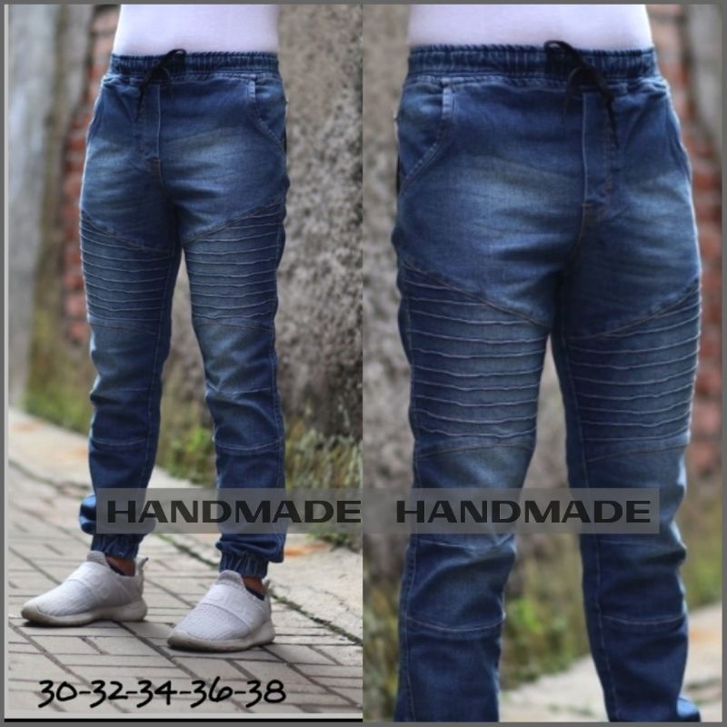 JOGGER JEANS PRIA ORIGINAL UKURAN 28-42