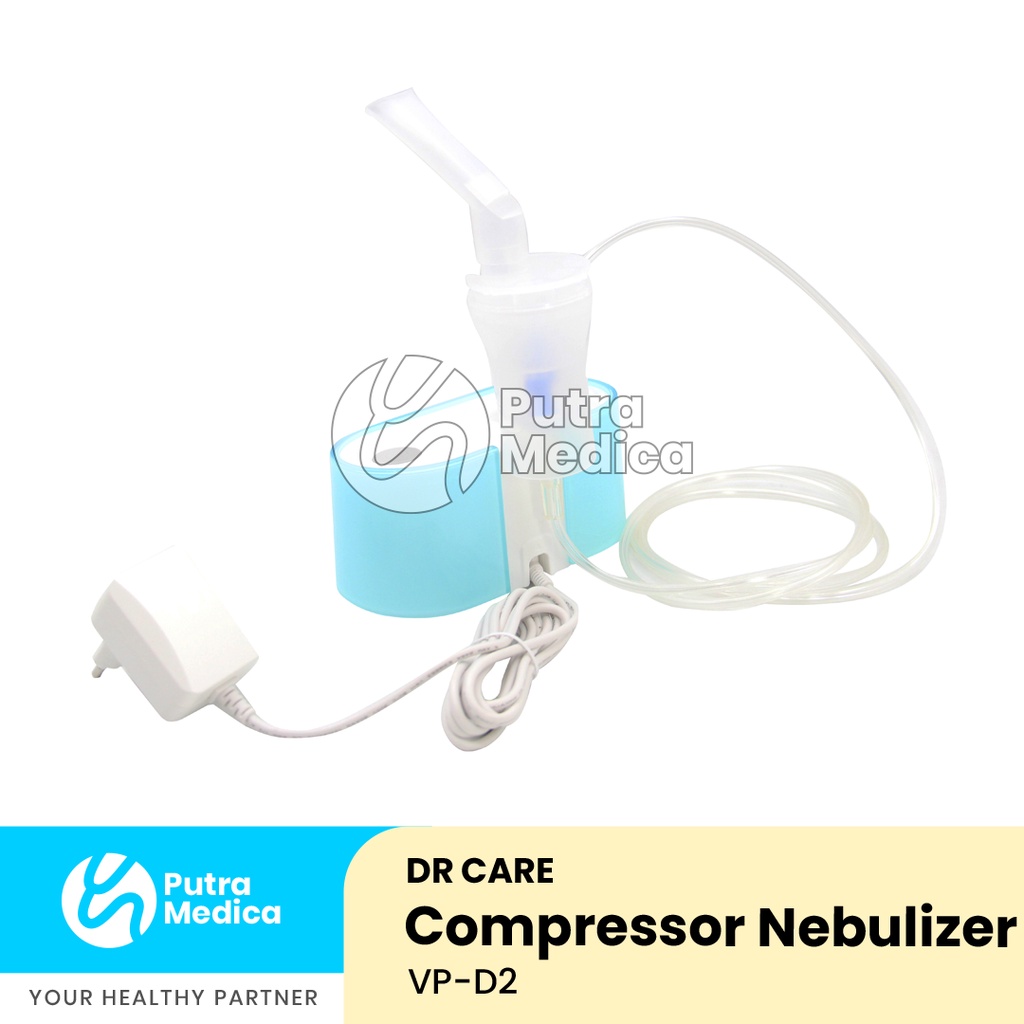 DrCare Nebulizer Compressor VP-D2 / Dr Care Mesin Terapi Uap / Nebuliser / Kompresor Nebul / Alat Bantu Pernafasan