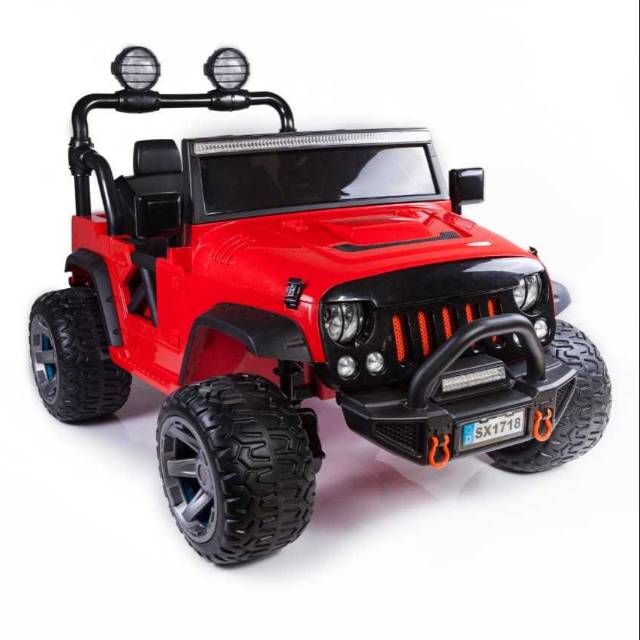 Mainan anak mobil aki PLIKO JEEP RUBICON
