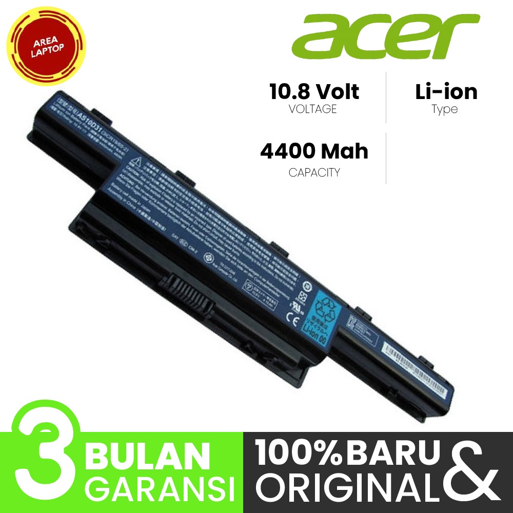 Baterai Acer Aspire 4741 4739 4743 4349 4253 4749 4749z 4740 4733 4755 4771 4251 4252 4253 4333 ORI