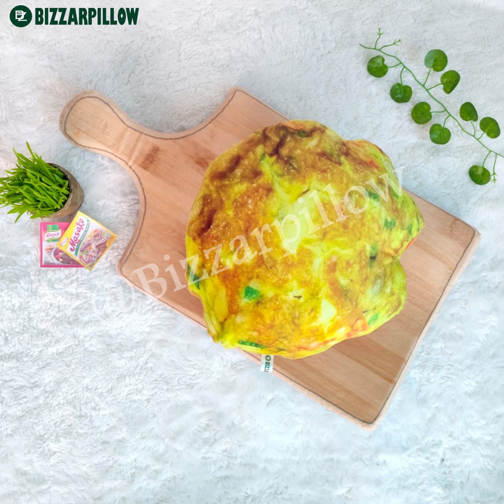 Bizzarpillow Bantal Motif Telur Telor Size M BZ061