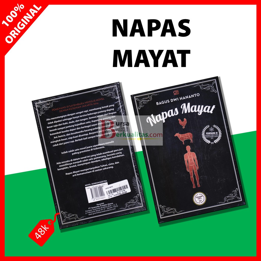 Napas Mayat Karya Bagus Dwi Hananto - Novel Fiksi Misteri