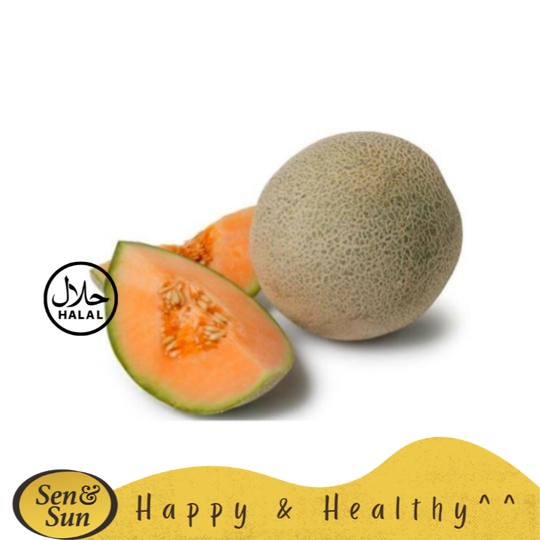

Sen&Sun Melon rock/oranye 1 buah