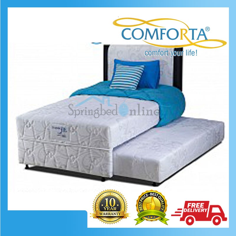 Superfit Twin Sorong Anak Springbed 2in1 Full Set 120 x
