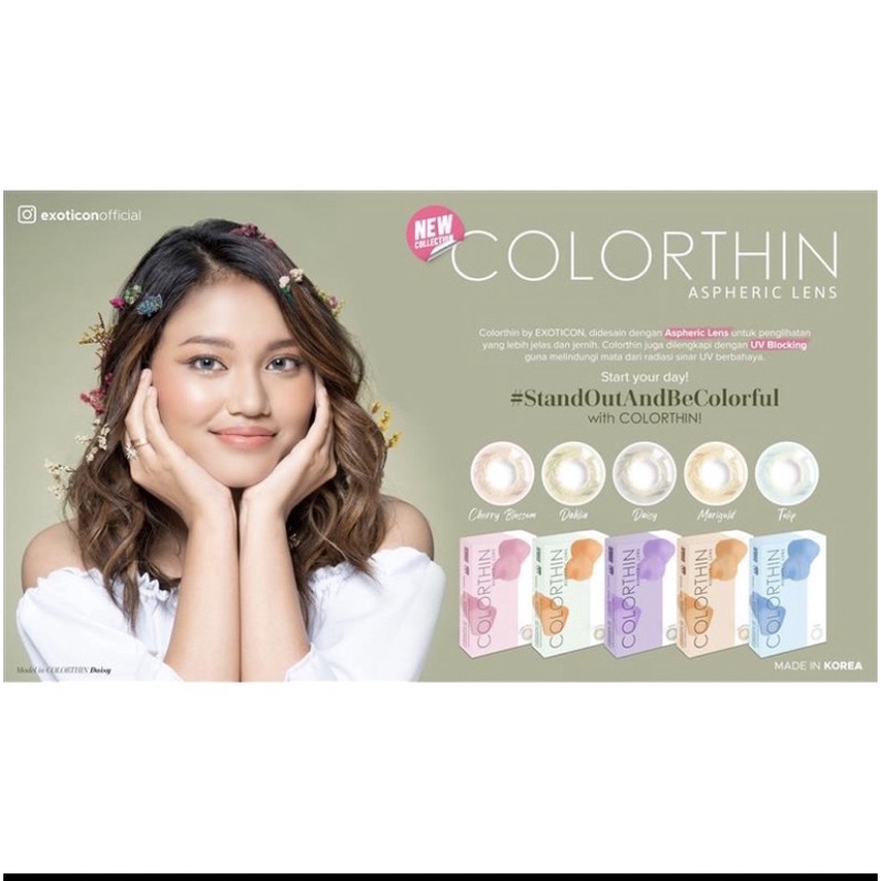 Softlens Colorthin by Exoticon NORMAL ONLY dia 14,5mm