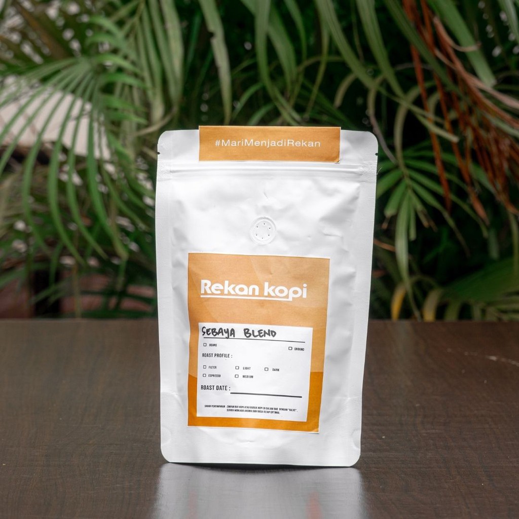 

Biji Kopi Espresso Sebaya Blend 250 Gram ( Biji / Bubuk ) Rekan Kopi Specialty Coffee