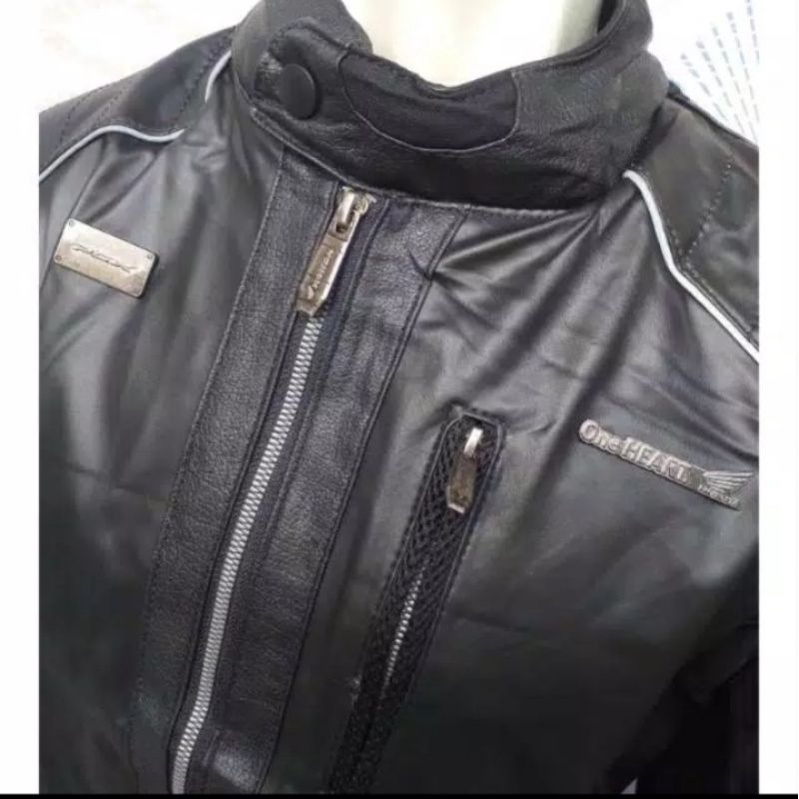 Jaket honda pcx original honda jaket semi kulit