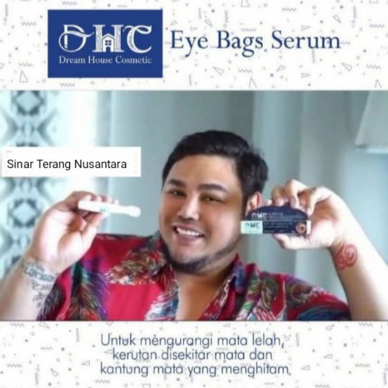 [ORI] DHC EYEBAG serum Ampuh Menghilangkan Mata Panda dalam 5 Hari l Dream House Cosmetic Eye Bags