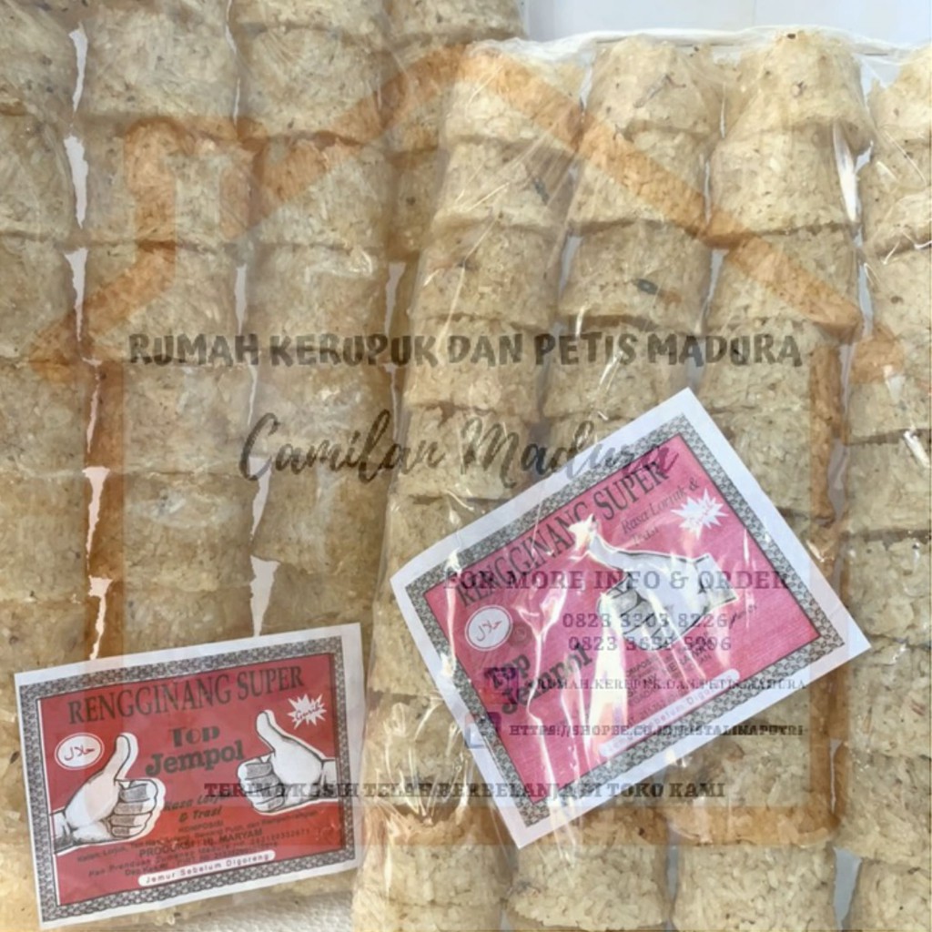 

Rengginang Jempol (Ukuran Sedang) (500 gram)