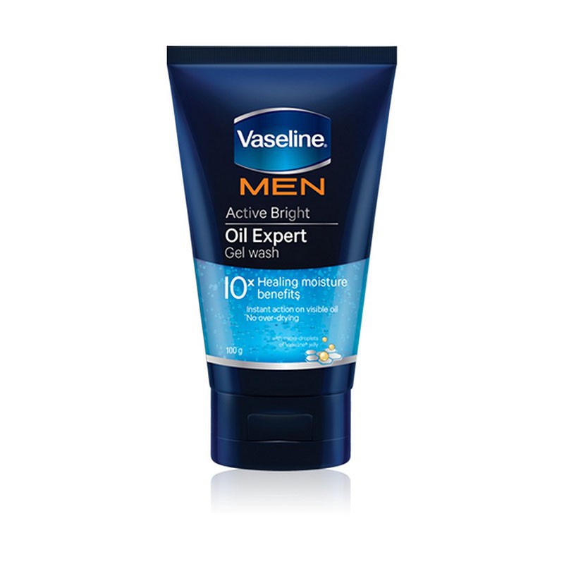 Vaseline men facial foam repairing oil control 100gr / Sabun Wajah / Cleanser