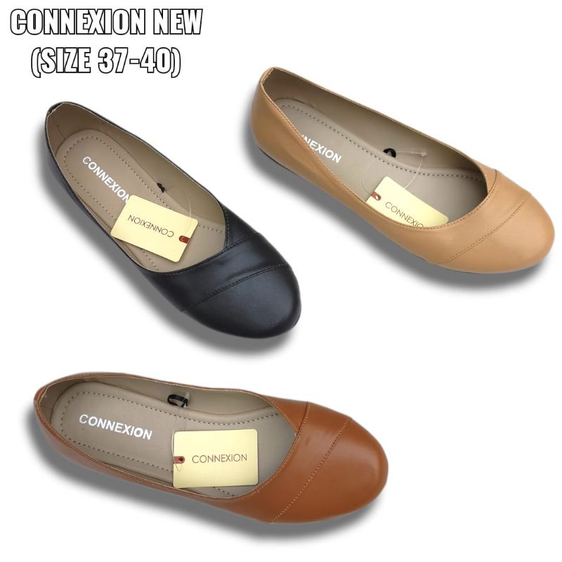 SEPATU WANITA / FLAT SHOES CONNEXION BRANDED MATAHARI MURAH FLTSHSCNNX227
