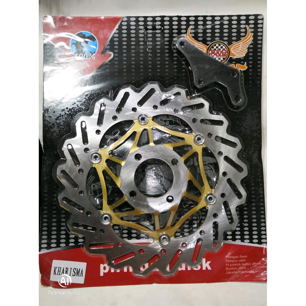 Terlaris Piringan Disc Cakram Depan Supra X 125 Kharisma Revo Supra Fit New Variasi Besar Lebar