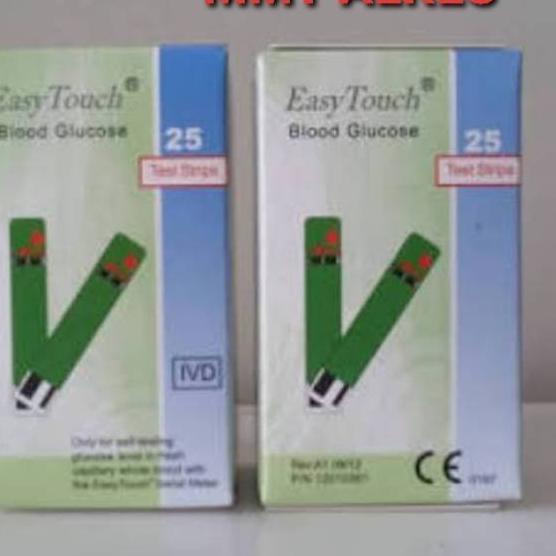 ☪ Strip Gula Darah Easy Touch / Stik Gula Darah Glukose Easy Touch ☄