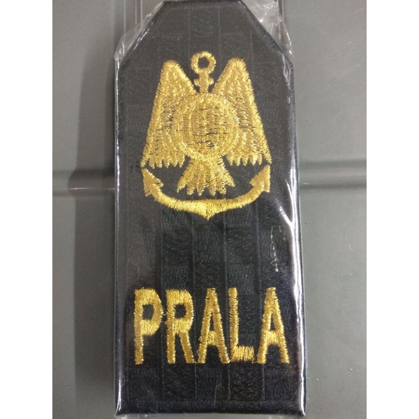 Tanda/Aksesoris/Atribut Pangkat/Evolet Pelayaran/Pelaut/Nakhoda PDU Prala STIP