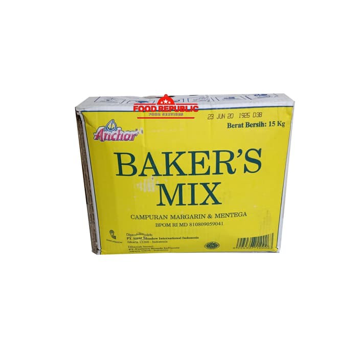 

BAKERS MIX ANCHOR 1 KG BUTTER BLEND HALAL IMPORT NEW ZEALAND