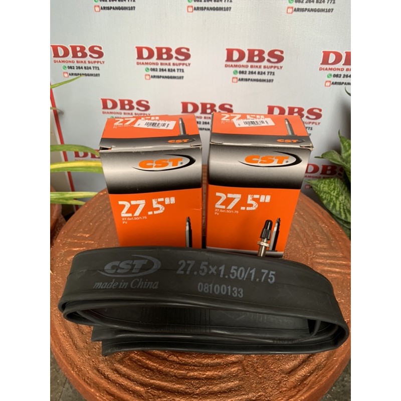 BAN DALAM CST 27.5 x 1.50 - 1.75 FV 35MM MTB 27.5x 150 175 PRESTA (PENTIL KECIL)