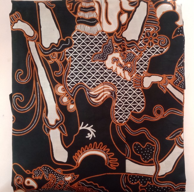 Wayang Mabur Kemeja Batik Pria Full Furing Bahan Katun Sragenan