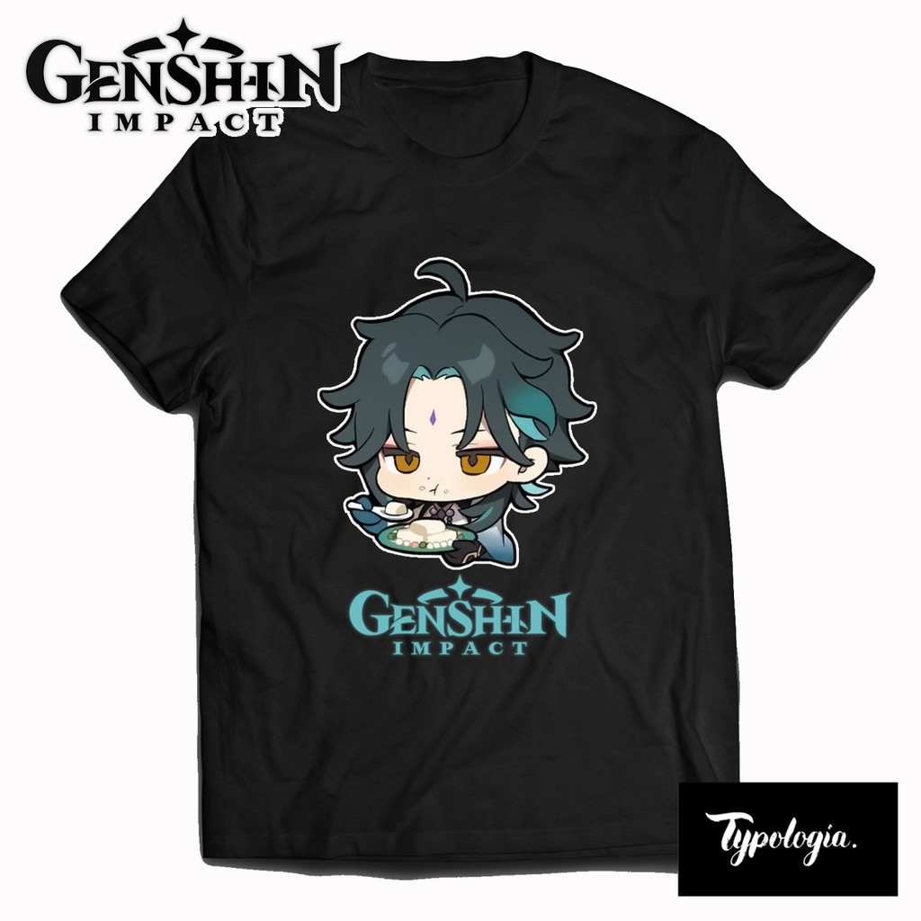 KAOS XIAO GENSHIN IMPACT CHARACTER / KAOS PREMIUM / KAOS SABLON